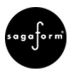 Logo Sagaform black and white